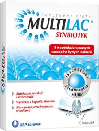 MULTILAC synbiotyk, 10 kapsułek