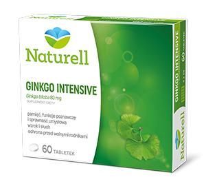 NATURELL GINKGO INTENSIVE, 60 tabletek