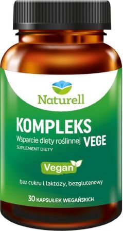 NATURELL KOMPLEKS VEGE, 30 kapsułek