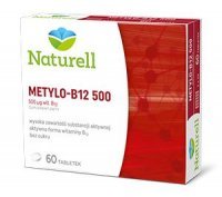 NATURELL METYLO-B12 500, 60 tabletek