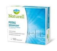 NATURELL POTAS ORGANICZNY, 100 tabletek