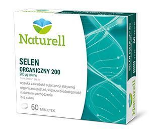 NATURELL SELEN ORGANICZNY 200, 60 tabletek
