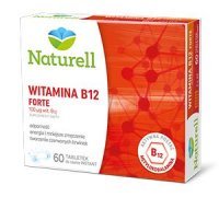 NATURELL WITAMINA B12 FORTE, 60 tabletek do ssania instant