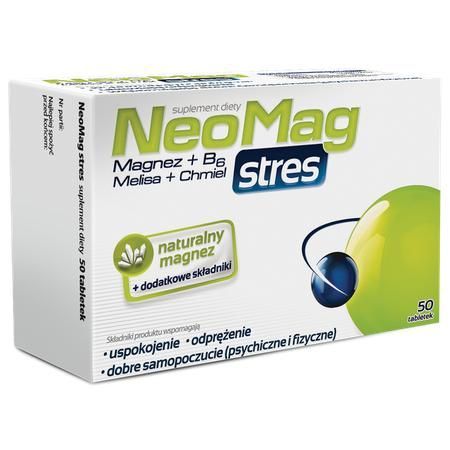 NEOMAG STRES, 50 tabletek