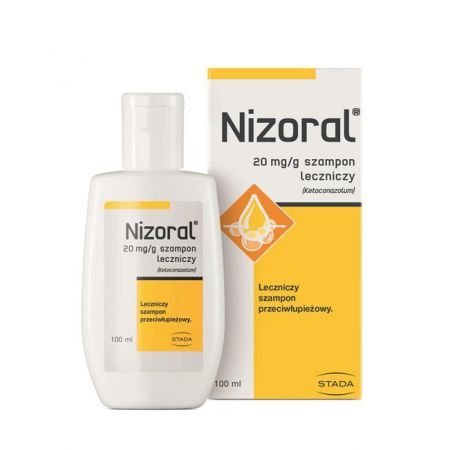 NIZORAL leczniczy szampon przeciwłupieżowy, 100 ml