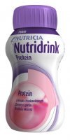 NUTRIDRINK PROTEIN o smaku truskawkowym, 4x125 ml