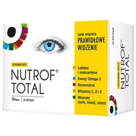 NUTROF TOTAL z witaminą D3, 60 kapsułek+15 kapsułek