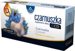 OLEOFARM CZARNUSZKA CCD czarnuszka, czosnek, wit. D, 60 kapsułek
