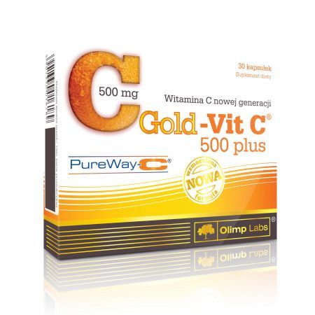 OLIMP GOLD-VIT C witamina C nowej generacji 500 mg, 30 kapsułek