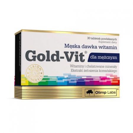 OLIMP GOLD-VIT DLA MĘŻCZYZN, 30 tabletek