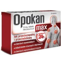 OPOKAN MAX 15 mg, 10 tabletek