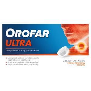 OROFAR ULTRA 8,75 mg, 24 pastylki