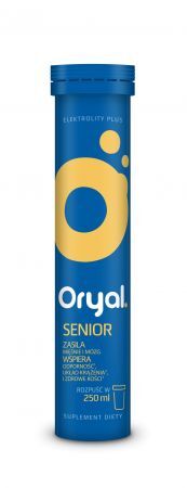 ORYAL SENIOR, 20 tabletek musujących