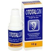 OTOTALGIN krople do uszu, 10 g