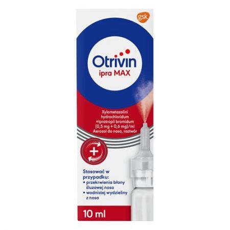 OTRIVIN IPRA MAX aerozol do nosa, 10 ml