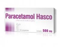 PARACETAMOL HASCO 500 mg, 10 czopków