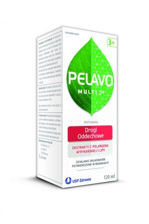PELAVO MULTI DROGI ODDECHOWE 3+, 120 ml