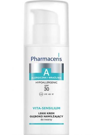 PHARMACERIS A VITA-SENSILIUM lekki krem głęboko nawilżający SPF30, 50 ml