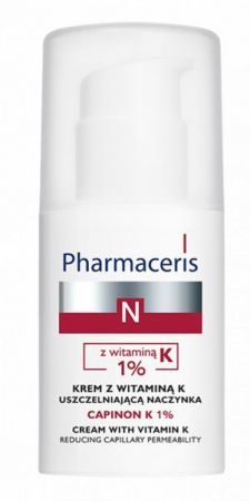 PHARMACERIS N CAPINON K 1% krem z witaminą K, 30 ml
