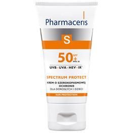 PHARMACERIS S SPECTRUM PROTECT krem o szerokopasmowej ochronie SPF 50+, 50 ml