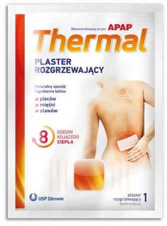 PLASTER ROZGRZEWAJĄCY APAP THERMAL, 1 sztuka