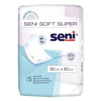 Podkłady higieniczne SENI SOFT 90x60 cm, 5 sztuk