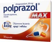 POLPRAZOL MAX 20 mg, 14 kapsułek
