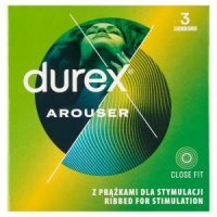 PREZERWATYWY DUREX AROUSER, 3 sztuki