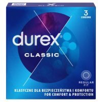 PREZERWATYWY DUREX CLASSIC, 3 sztuki