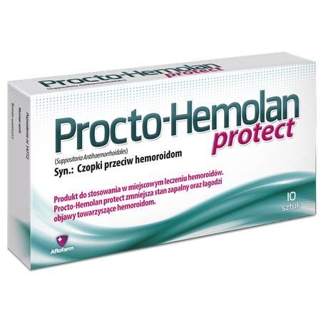 PROCTO-HEMOLAN PROTECT, 10 czopków
