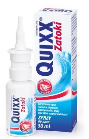 QUIXX ZATOKI spray do nosa, 30 ml
