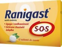 RANIGAST SOS, 12 tabletek do ssania