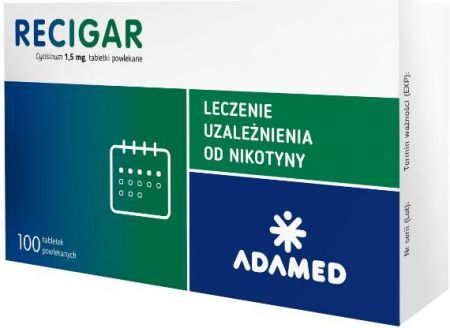 RECIGAR 1,5 mg, 100 tabletek
