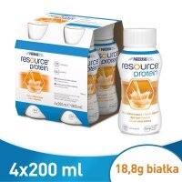 RESOURCE PROTEIN o smaku morelowym, 4x200 ml