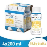 RESOURCE PROTEIN o smaku waniliowym, 4x200 ml