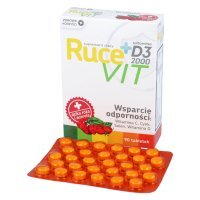 RUCEVIT + VIT. D3 2000 j. ZDROWE KORZYŚCI, 90 tabletek