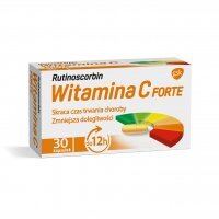 RUTINOSCORBIN WITAMINA C FORTE 500 mg, 30 kapsułek