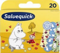 SALVEQUICK PLASTRY DLA DZIECI MOOMIN (MUMINKI) MIX, 20 sztuk