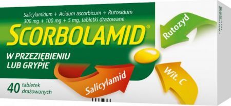 SCORBOLAMID, 40 tabletek
