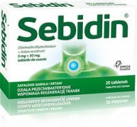 SEBIDIN, 20 tabletek do ssania