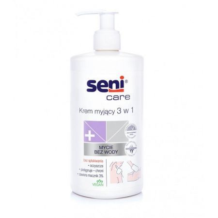 SENI CARE krem myjący 3 w 1, 500 ml