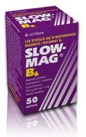 SLOW-MAG B6, 50 tabletek