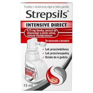 STREPSILS INTENSIVE DIRECT aerozol, 15 ml