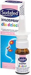 SUDAFED XYLOSPRAY DLA DZIECI aerozol do nosa, 10 ml