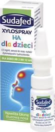 SUDAFED XYLOSPRAY HA DLA DZIECI aerozol do nosa, 10 ml