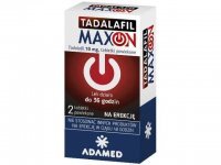TADALAFIL MAXON 10 mg, 2 tabletki
