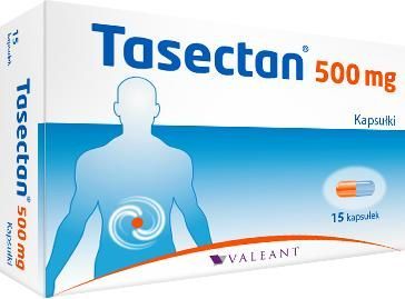 TASECTAN 500 mg, 15 kapsułek