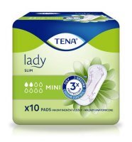 TENA LADY SLIM MINI wkłady anatomiczne, 10 sztuk