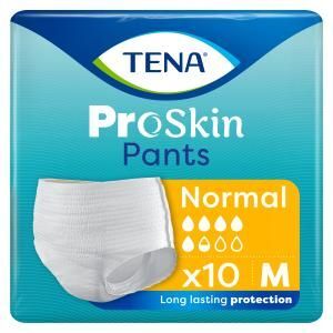 TENA PANTS PROSKIN NORMAL majtki chłonne rozm. M 80-110 cm, 10 sztuk