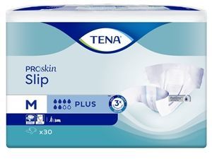 TENA SLIP PROSKIN PLUS pieluchomajtki rozm. M 72-122 cm, 30 sztuk